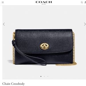 Coach Chain Crossbody purse